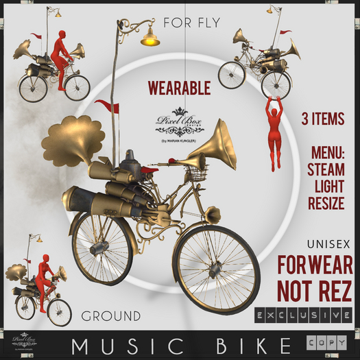 Pixel Box - Music bike 