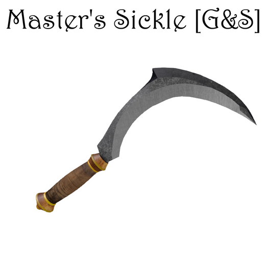 *TEXTURE* Master's Sickle [G&S]