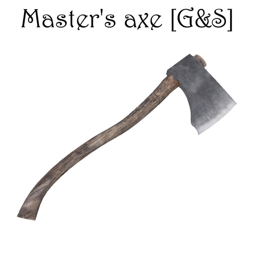 *TEXTURE* Master's axe [G&S]