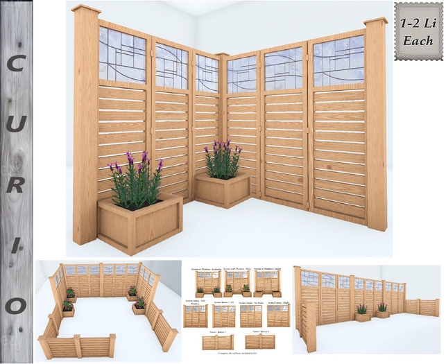 Patio Fence Builder Set