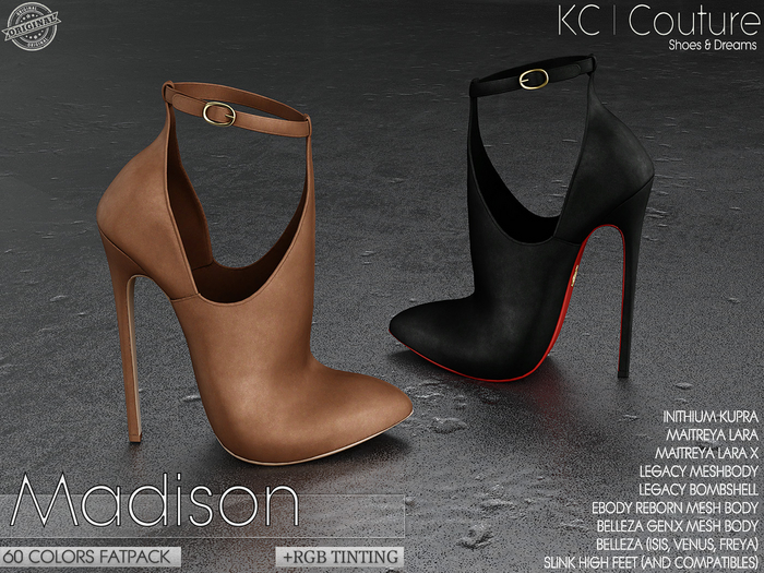 -KC- MADISON SUEDE BOOTS / 60 COLORS FATPACK