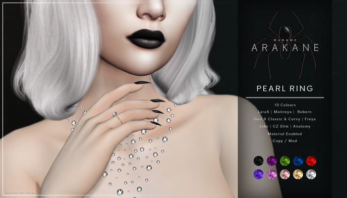 Arakane - Pearl Ring