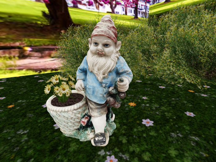 Gnome with Yellow Daisies (rare) 
