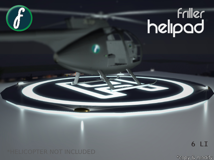 friller Helipad Landing Pad