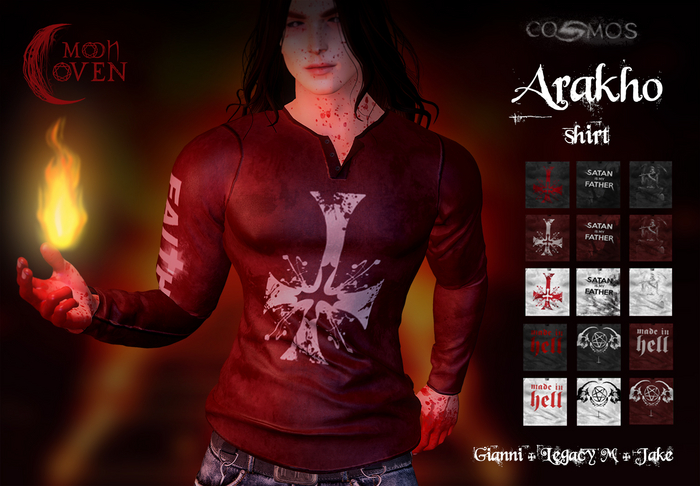 Moon Coven: Arakho Men Shirt