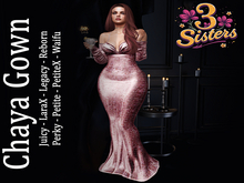 3 Sisters - Chaya Gown (Ruby Sparkle)