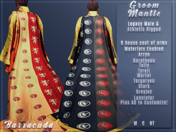 Barracuda: Groom Mantle