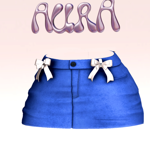 Aura jst a girl blue skirt