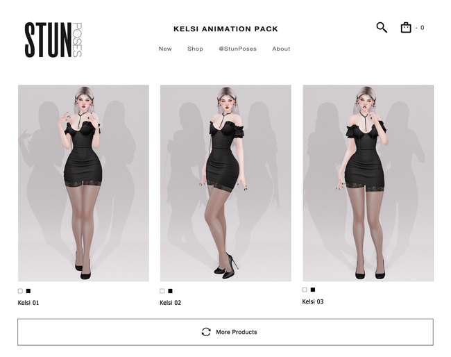STUN - Anim Pack Collection Bento 'Kelsi' #85