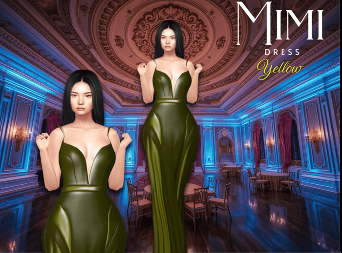 Mimi Dress - Yellow