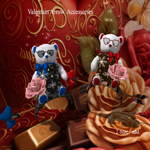Bear Valantines accessaries