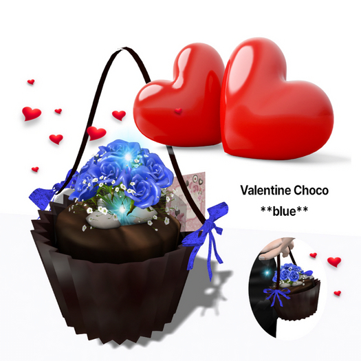 Valentine Choco **blue** Box