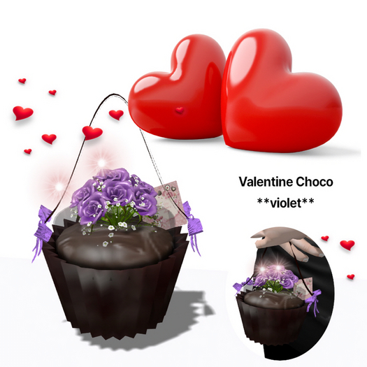 Valentine Choco **violet** Box