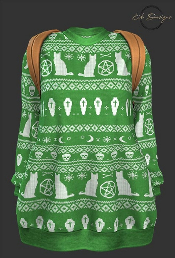 KiB Designs - Dixie Sweater w. Backpack #5