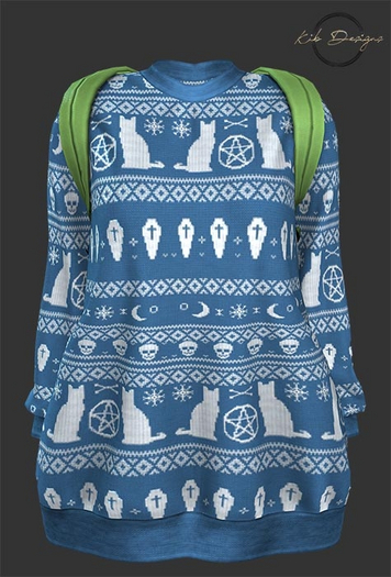 KiB Designs - Dixie Sweater w. Backpack #7