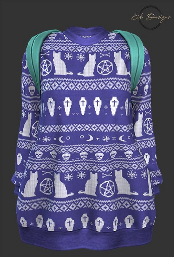 KiB Designs - Dixie Sweater w. Backpack #8