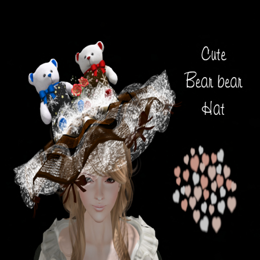 Cute Bear bear Hat Box