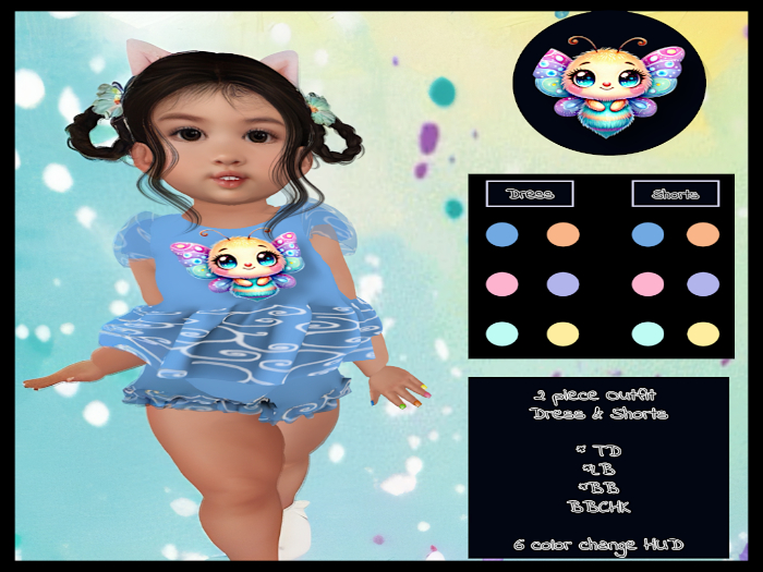 *DEMO* Lil' Howlers Butterfly Smiles