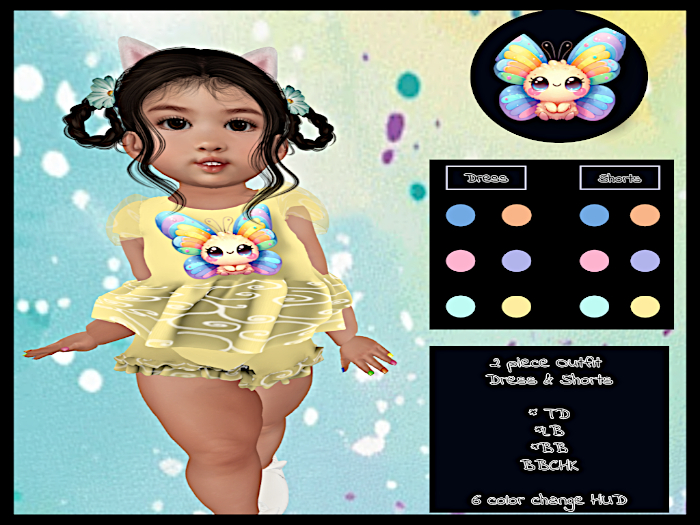 Butterfly Smiles Pk. 6