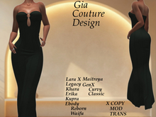 "GCD" Elody Long Dress Green