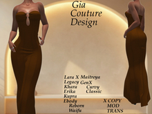 "GCD" Elody Long Dress Orange