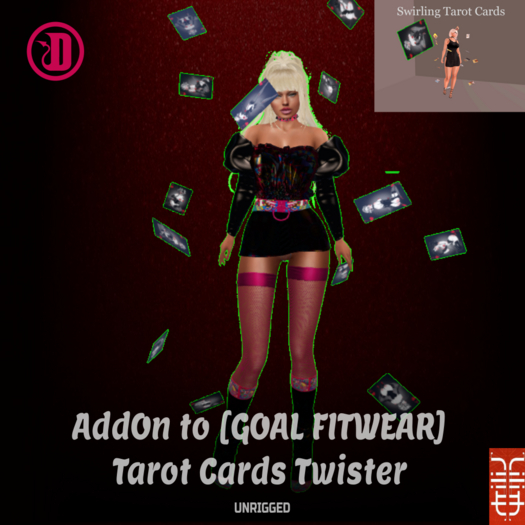 #641 [DomiNation] 4 [GOAL FITWEAR] Tarot Cards Twister
