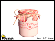 Meshuga Kawaii Love Strawberry Jam Jar FULL PERM MESH 