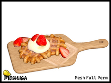 Meshuga Kawaii Cute Valentines French Crepes FULL PERM MESH