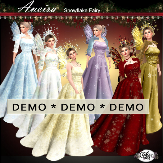 C&F Aneira Winter Fairy Outfit Demo