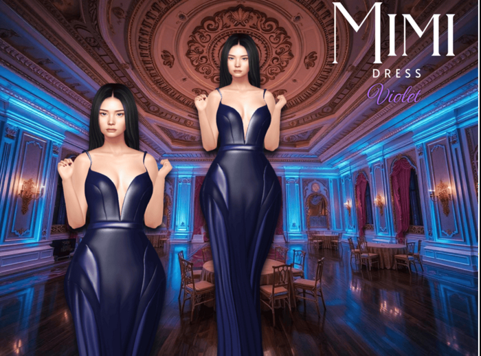 Mimi Dress - Violet 