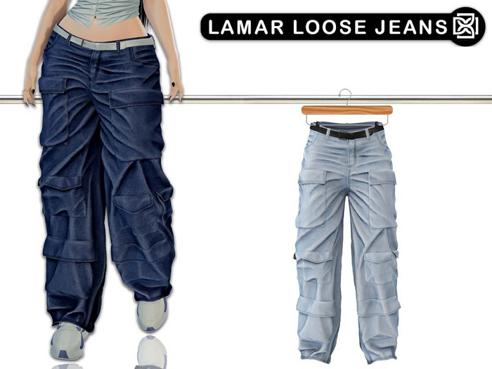 Addams - Lamar Loose Jeans #34
