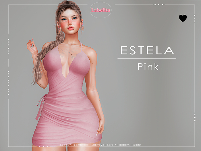 [LABELITA] Estela Dress Pink