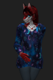 ~RKK~Moon and Stars Hoodie Maitreya