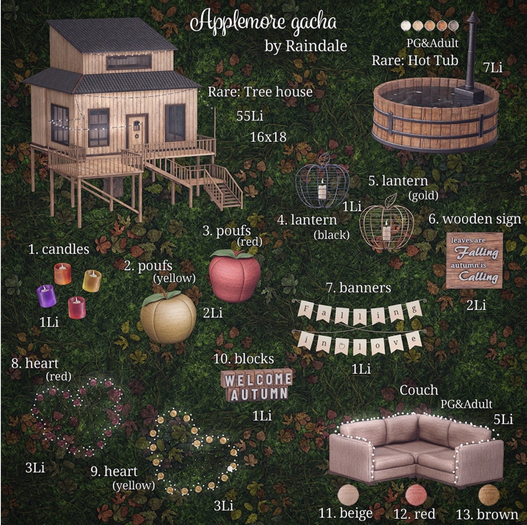 12. Raindale - Applemore couch (red) - rez&open