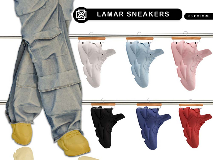 Addams - Lamar Sneakers #FATPACK