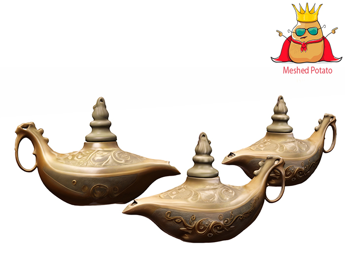 Meshed Potato - Antique Genie Lamp Full Perm