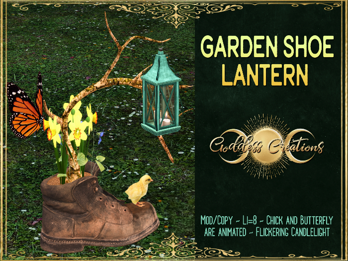 )O( GC: Garden Shoe Lantern 