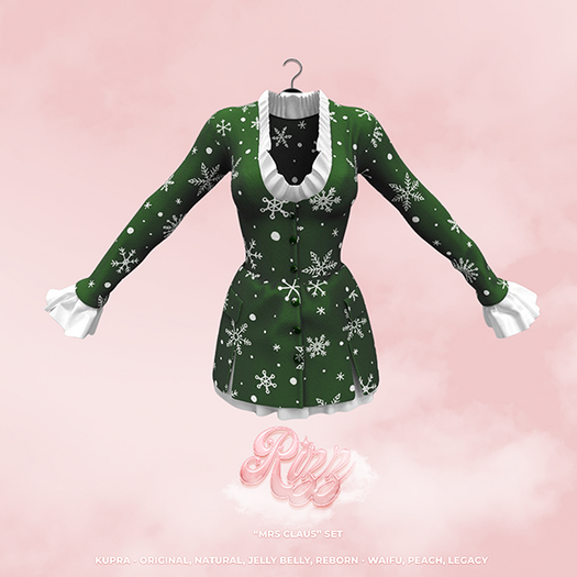 "RIZZ" X "MRS. CLAUS" - SNOWFLAKES