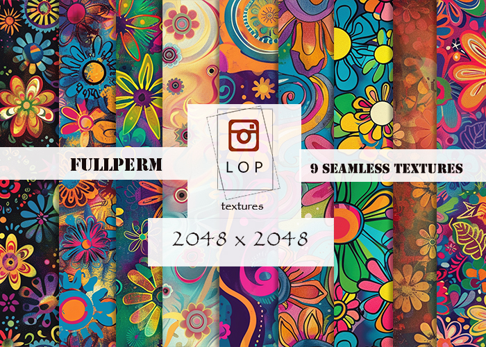 LOP HIPPIE TEXTURES PACK 1