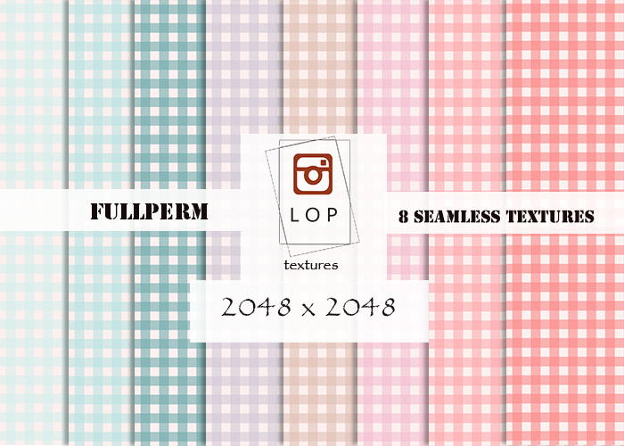 LOP GINGHAM TEXTURE PACK 3 