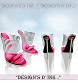 Ally Heels Jewelry Pink & Diamond