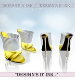 Ally Heels Jewelry Yellow & Diamond