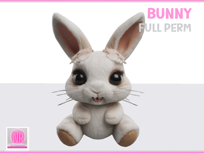 WHITE BUNNY Full Perm 