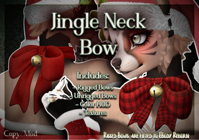 [FH] Jingle Neck Bow