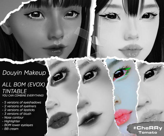 #CheRRy Tomato DEMO -  Douyin Makeup BOM (EvoX)