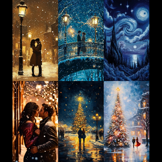 CANVAS CHRISTMAS LOVE Wear me!