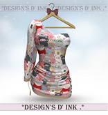 Melanie Dress Grey Kawaii