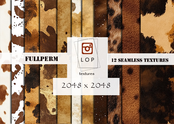 LOP COWHIDE TEXTURE PACK 2