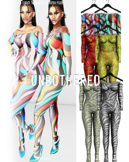 Unbothered- Tiffany Catsuit (Fatpack)