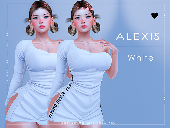 [LABELITA] Alexis Dress White